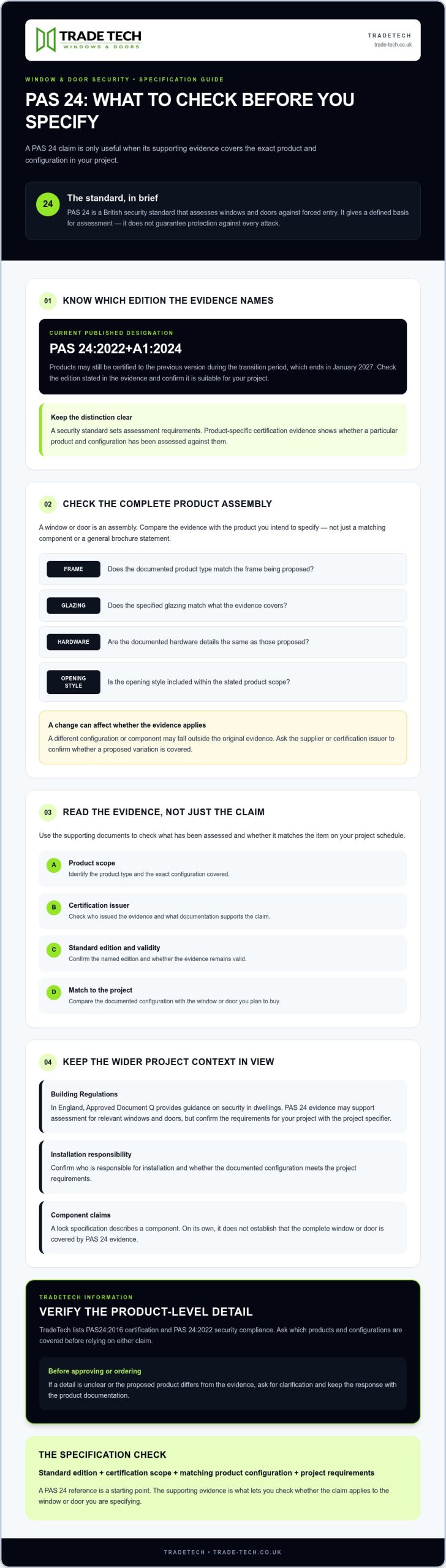 What is PAS24? Secure Home Standards for Kent & Sussex